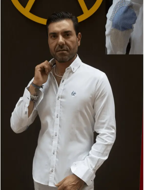 CAMISA CODERA RAYAS LA...