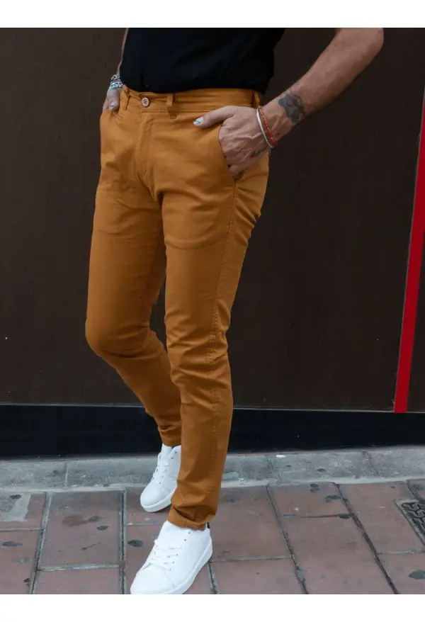 PANT CHINO VESPITA RAPHAELO GUTTI CUERO