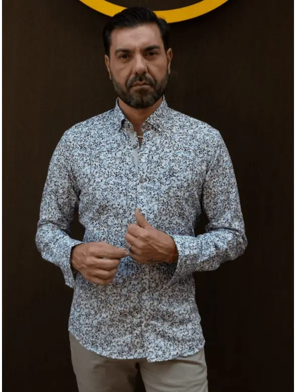 CAMISA RAMAS LAVESPITA GRIS