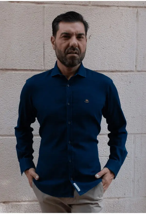 CAMISA TJN LA ESPANOLA AZUL