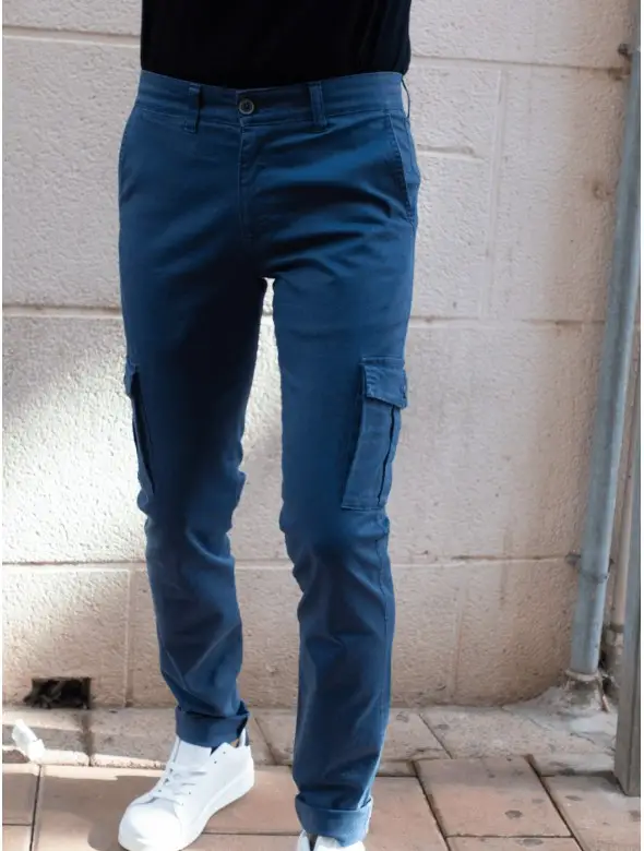 PANTALON CARGO LA VESPITA AZUL
