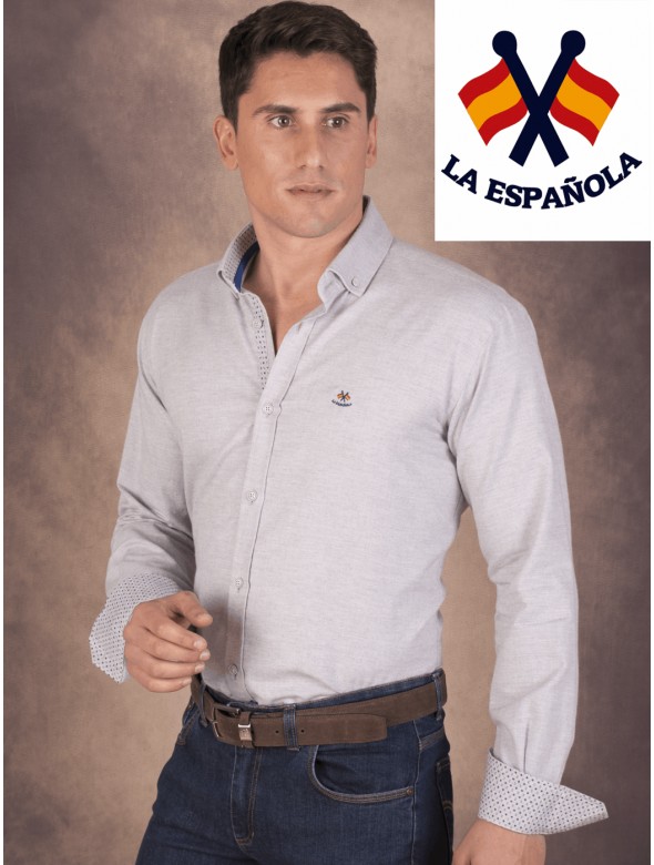 CAMISA FREE LA ESPANOLA GRIS