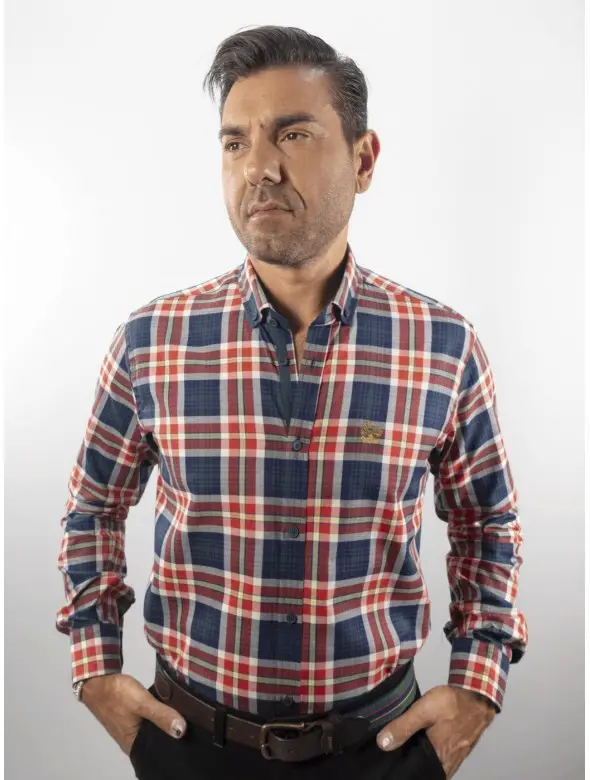 CAMISA CUADRO 05 LA VESPITA...