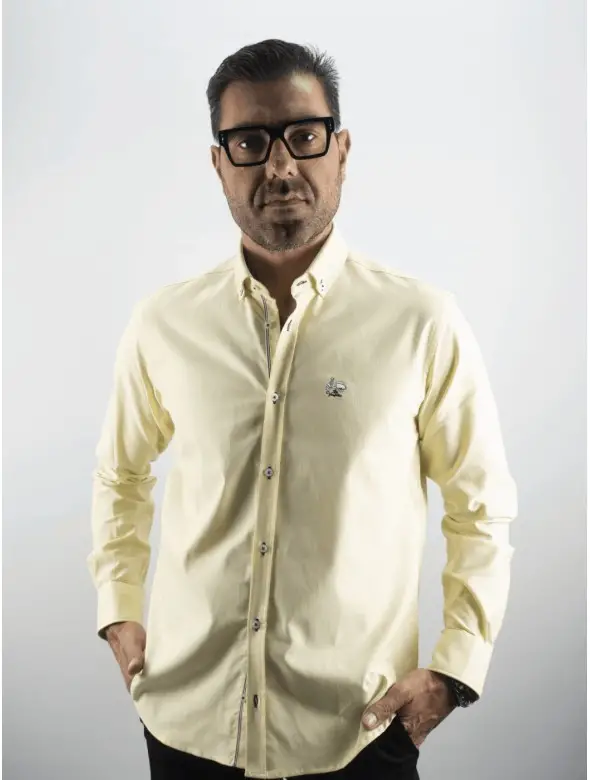 CAMISA OXFORD LISTAS LA...