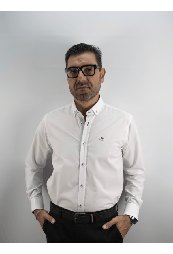 CAMISA BASIC 5 LA ESPAÑOLA BLANCO