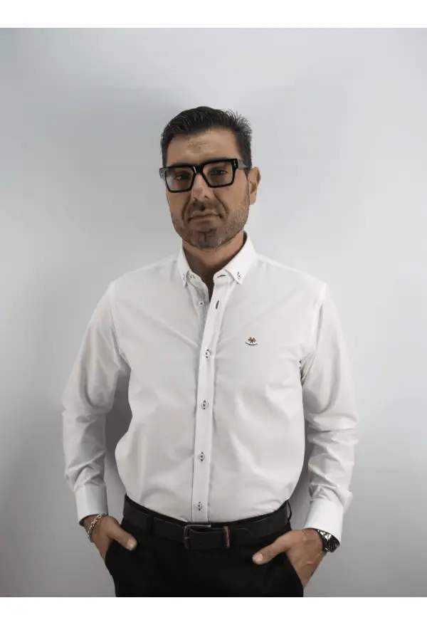 CAMISA BASIC 5 LA ESPAÑOLA BLANCO