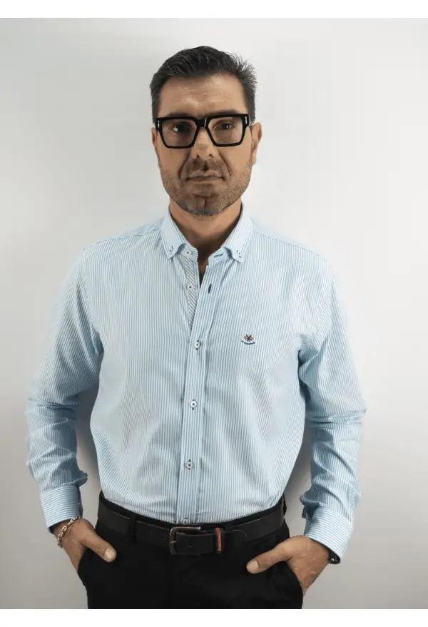CAMISA RAYA KODAC LA ESPAÑOLA TURQUESA