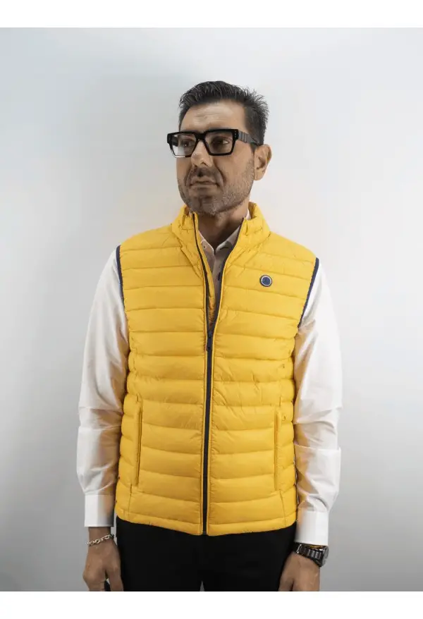 CHALECO BOMBER X LA VESPITA MOSTAZA
