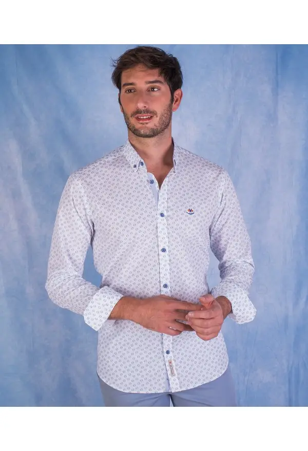 CAMISA VRG LA ESPAÑOLA BLANCO