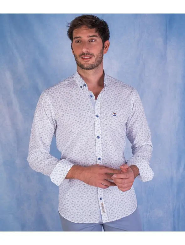 CAMISA VRG LA ESPAÑOLA BLANCO