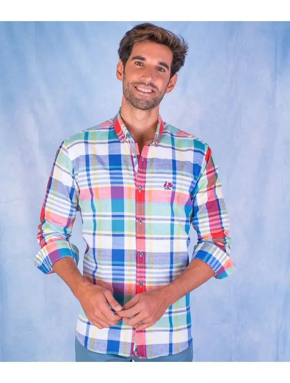 CAMISA CUADRO 24 LA VESPITA...