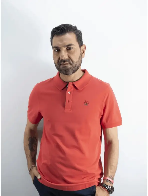 POLO BASIC LA VESPITA CORAL