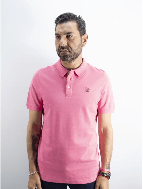 POLO BASIC LA VESPITA FUXIA