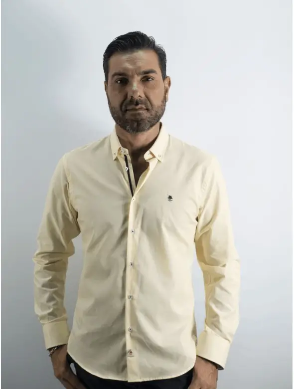 CAMISA BASIC L  AMARILLO